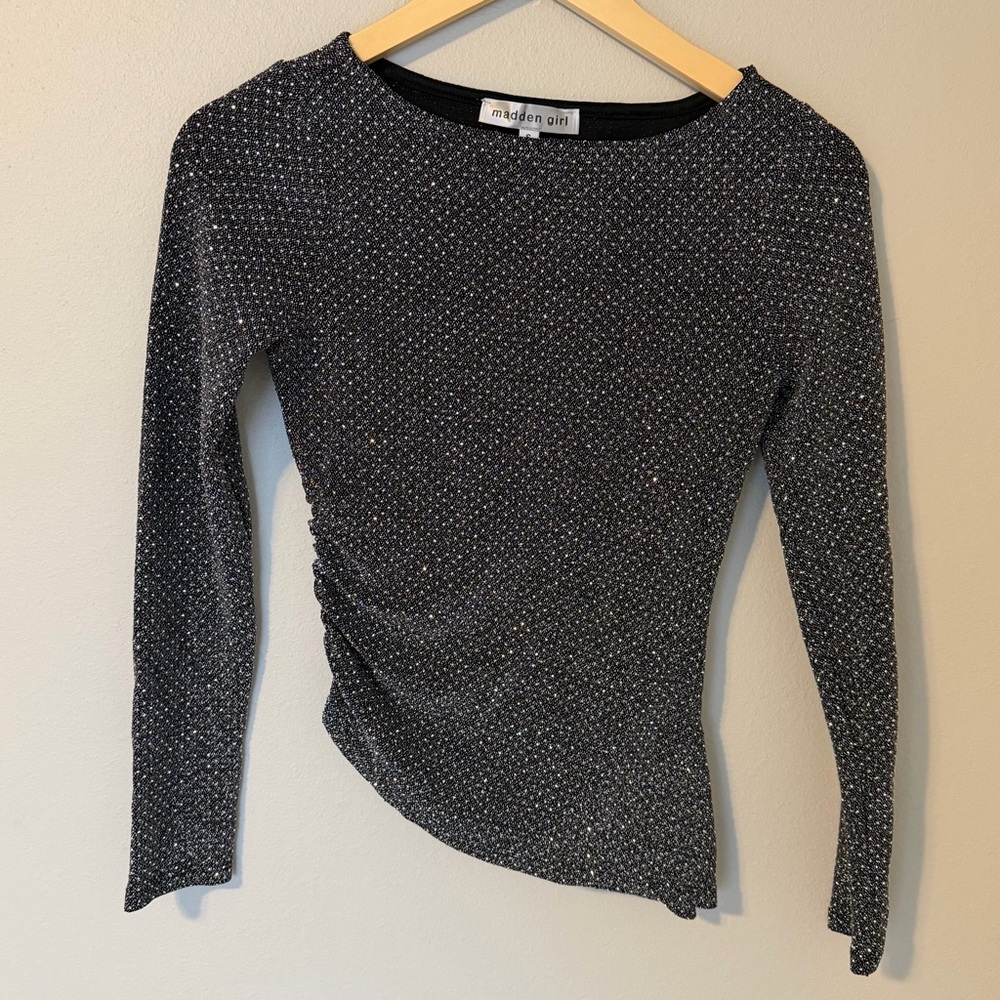 Madden Girl Sparkly Top